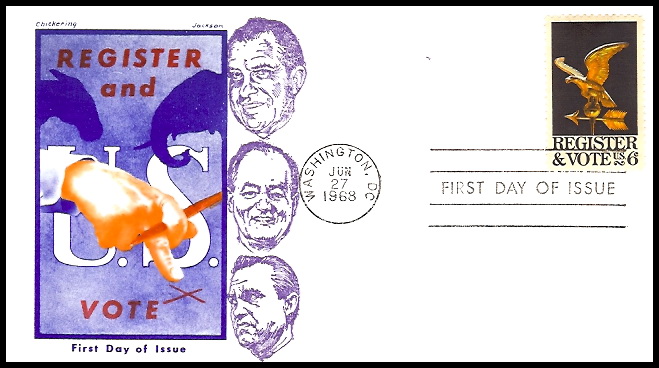 1344 M20 Overseas Mailer; on Jackson cachet