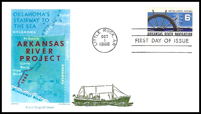 1358 M19 Overseas Mailer; on Jackson cachet