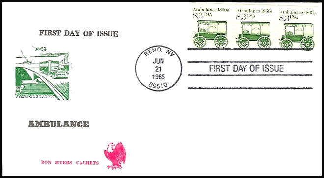 2128 Ron Myers; Very few made; Ambulance