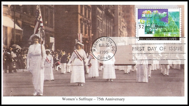 2980 Mystic Stamp Company; Women's Suffrage