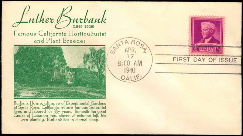 0876 M67 Sonoma County Philatelic Society; First