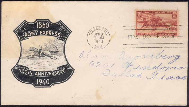 0894 M6 American Philatelic Line; First