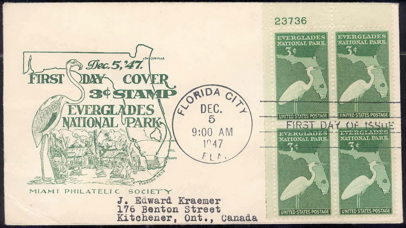 0952 M11 Miami Philatelic Society; First
