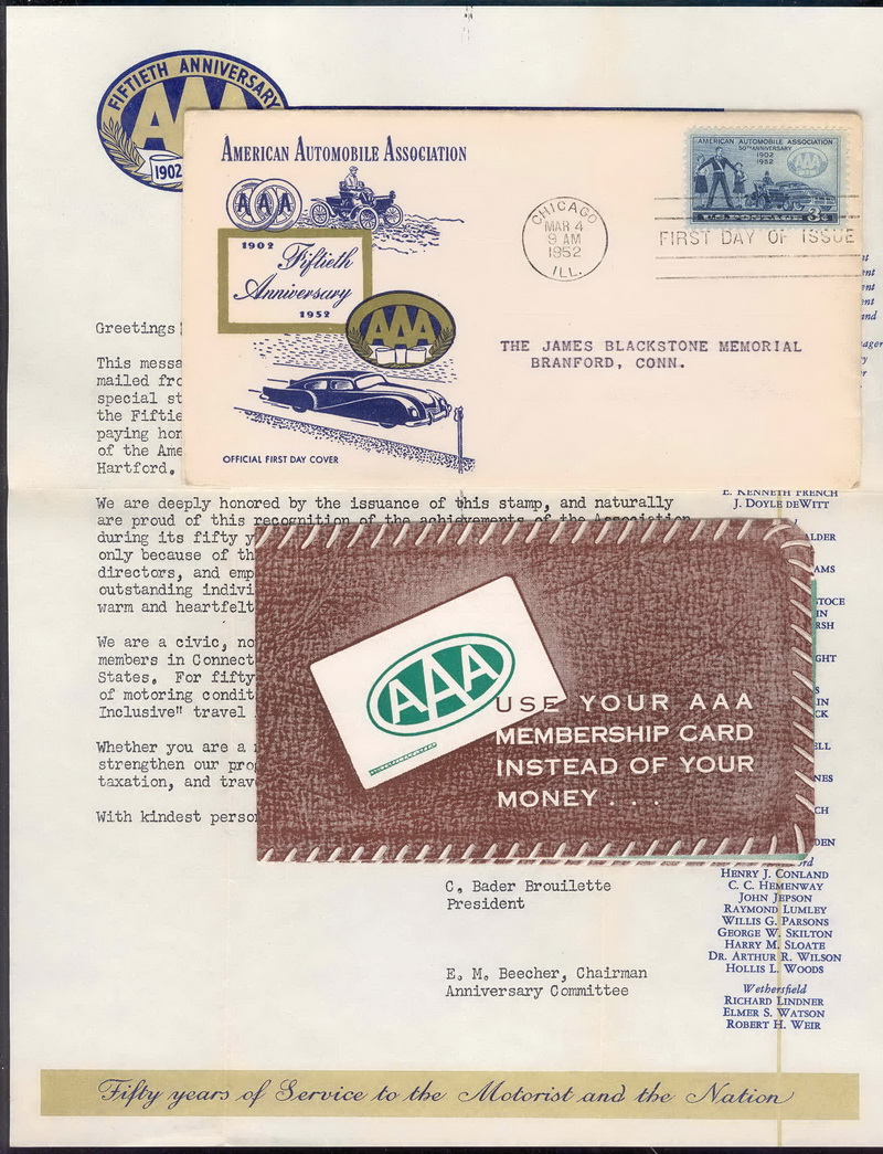 1007 M38 American Automobile Association; First