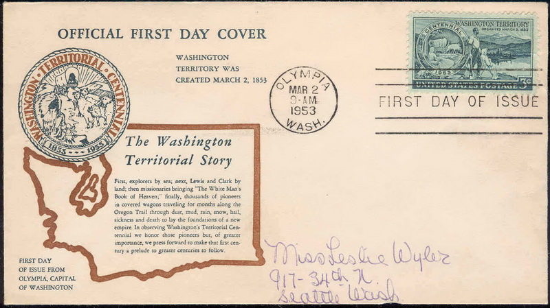 1019 M38 Washington Centennial Commission; First