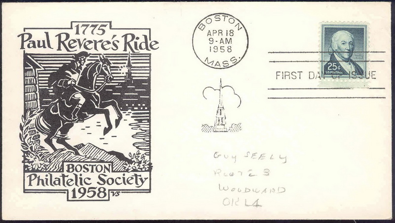 1048 NIM Boston Philatelic Society; First