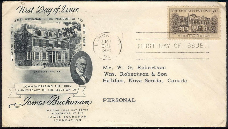 1081 M11 James Buchanan Foundation; First