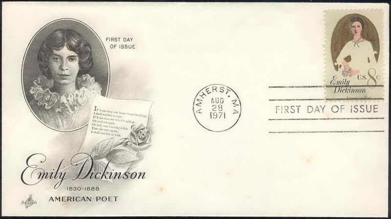 1436 Artcraft, Emily Dickinson, Poet, Amherst, MA 1436 Artcraft, Emily Dickinson, Poet, Amherst, MA