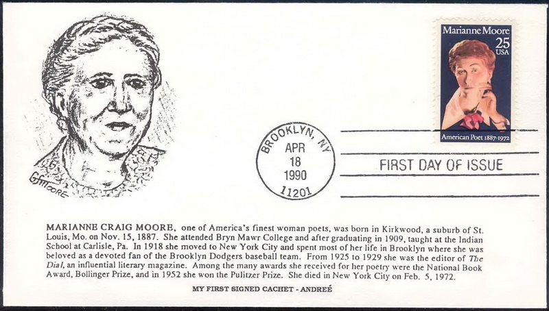 2449 Andree; Marianne Moore / Poet