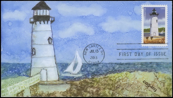 #4792 cagarts; C1; New England Lighthouses - Portsmouth Harbor, New Hampshire