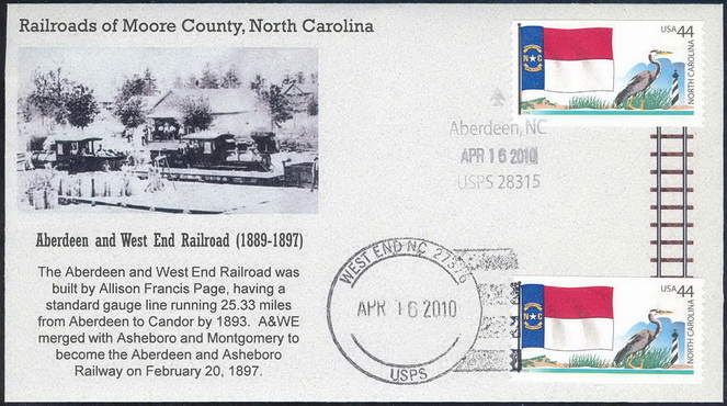 #4311 FOON IV; C3; North Carolina; Dual UO Aberdeen & West End, NC #4311 FOON IV; C3; North Carolina; Dual UO Aberdeen & West End, NC