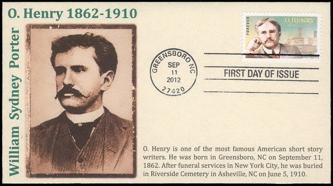 #4705 O.Henry; C1; O. Henry as an adult #4705 O.Henry; C1; O. Henry as an adult