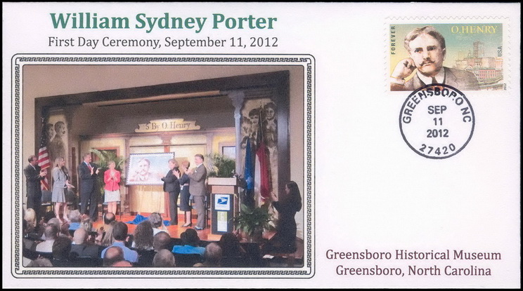 #4705 O.Henry; C8; First Day Ceremony stamp unveiling #4705 O.Henry; C8; First Day Ceremony stamp unveiling