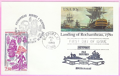 UX084 Lafayette Rochambeau Society, DUAL US & FRANCE