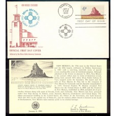 1191 M019 New Mexico Golden Anniversary Commission, First