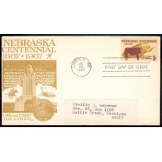 1328 M029 Nebraska Centennial Commission, First, la