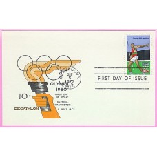 1790 Olympic Philatelic Society, First, on Card 1790 Olympic Philatelic Society, First, on Card