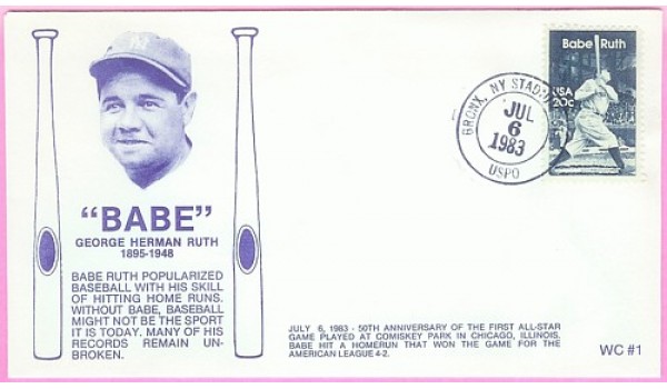 2046 WC118 Babe Ruth, FIRST, UO Bronx, NY 2046 WC118 Babe Ruth, FIRST, UO Bronx, NY