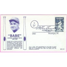 2046 WC117 Babe Ruth, FIRST, UO Philadelphia, PA BFF 2046 WC117 Babe Ruth, FIRST, UO Philadelphia, PA BFF
