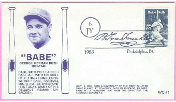 2046 WC117 Babe Ruth, FIRST, UO Philadelphia, PA BFF