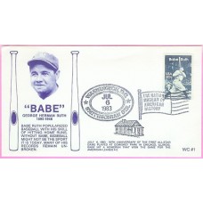 2046 WC109 Babe Ruth, FIRST, UO Washington, DC Smithsonian Stati 2046 WC109 Babe Ruth, FIRST, UO Washington, DC Smithsonian Stati