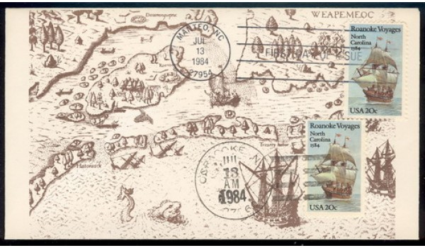 2093 McQuinn, 1 of 2, brown, First, FDOI & UO Ocracoke, NC