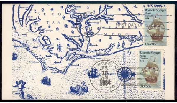 2093 McQuinn, 2 of 2, brown, First, FDOI & UO Ocracoke, NC