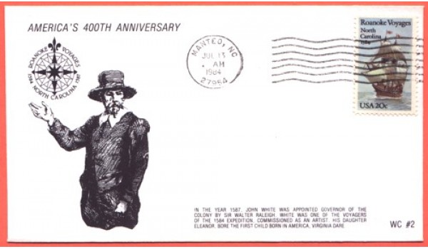 2093 WC221 Roanoke Voyages, UO Manteo, NC MC am (14 made)