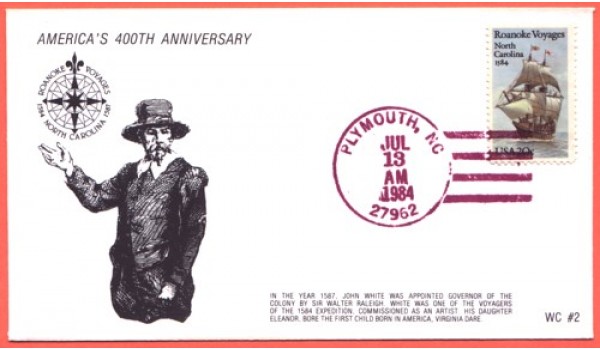 2093 WC227 Roanoke Voyages, UO Plymouth, NC KHC am (25 made)