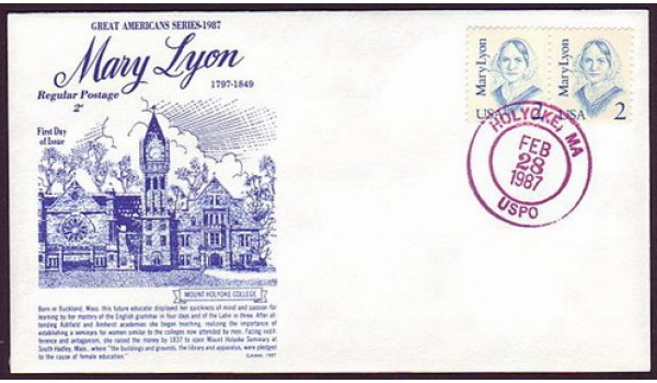 2169 Gamm; UO Holyoke, MA; USPO CDS