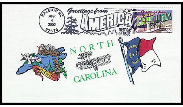 3593 John Byrnes Cachets, Raleigh