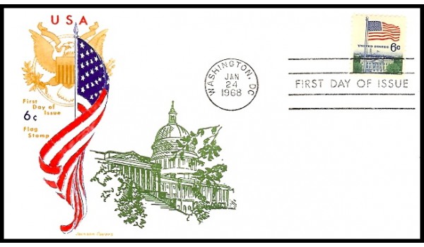 1338 M21 Overseas Mailer; on Jackson cachet