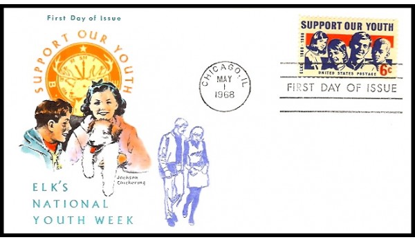 1342 M22 Overseas Mailer; on Jackson cachet