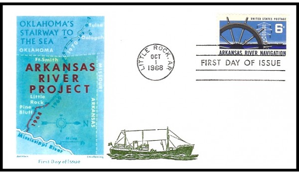 1358 M19 Overseas Mailer; on Jackson cachet