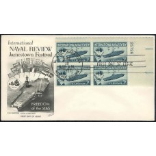 1091 Fleetwood; Plate Block of 4, UR #25726