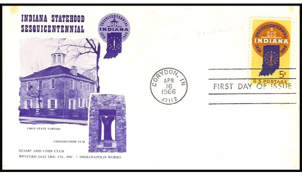 1308 NIM Western Electric Company, Inc. Stamp & Coin Club