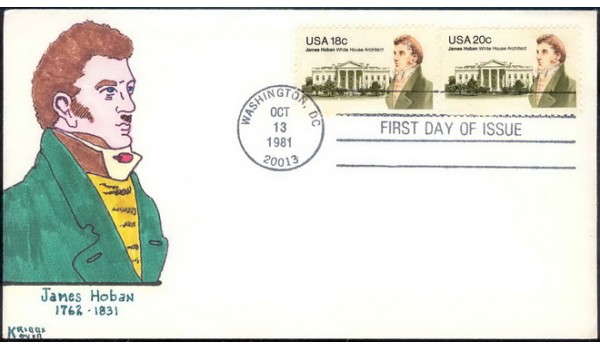 1936a Kribbs Kover; hpd; 16 made; 18c & 20c values