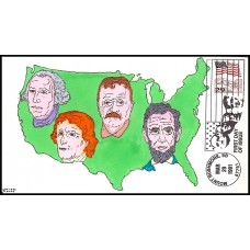 2609 Kribbs Kover; hpd; 77 made; Mount Rushmore 2609 Kribbs Kover; hpd; 77 made; Mount Rushmore