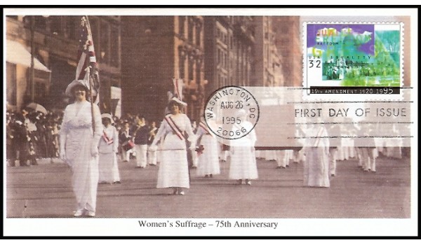 2980 Mystic Stamp Company; Women's Suffrage