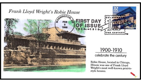 3182O Dynamite; hcd; Frank Lloyd Wright Robie House