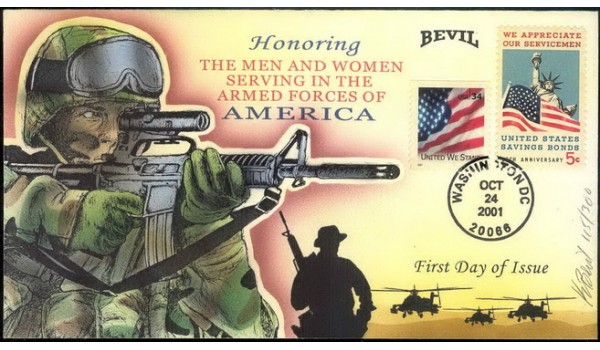 3550 Bevil; hpd; Combo #1320; Armed Forces Tribute