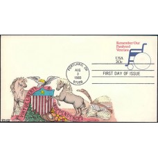 U605 Kribbs Kover; hpd; 30 made; Rember Our Paralyzed Veterans