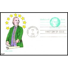 UX105 Kribbs Kover; hpd; 25 made; Charles Carroll - Patriot