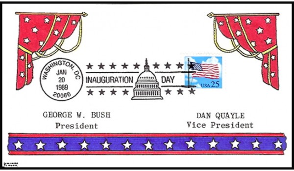 1989.01.20 GW Bush Inaguration; Washington, DC; Kribbs Kover; hpd