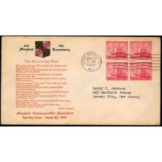 0736 P16 Maryland Commemorative Association; First