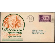 0739 P22d Green Bay Philatelic Society; First