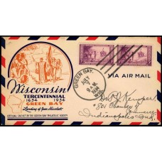 0739 P22f Green Bay Philatelic Society; First