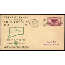 0772 P48 Philatelic Club of The Aetna Life Affiliated Companies; First