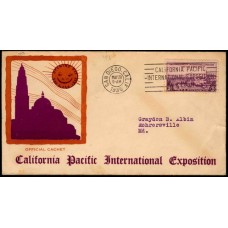 0773 P11 California Pacific International Exposition; First