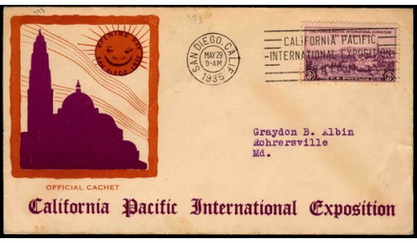 0773 P11 California Pacific International Exposition; First